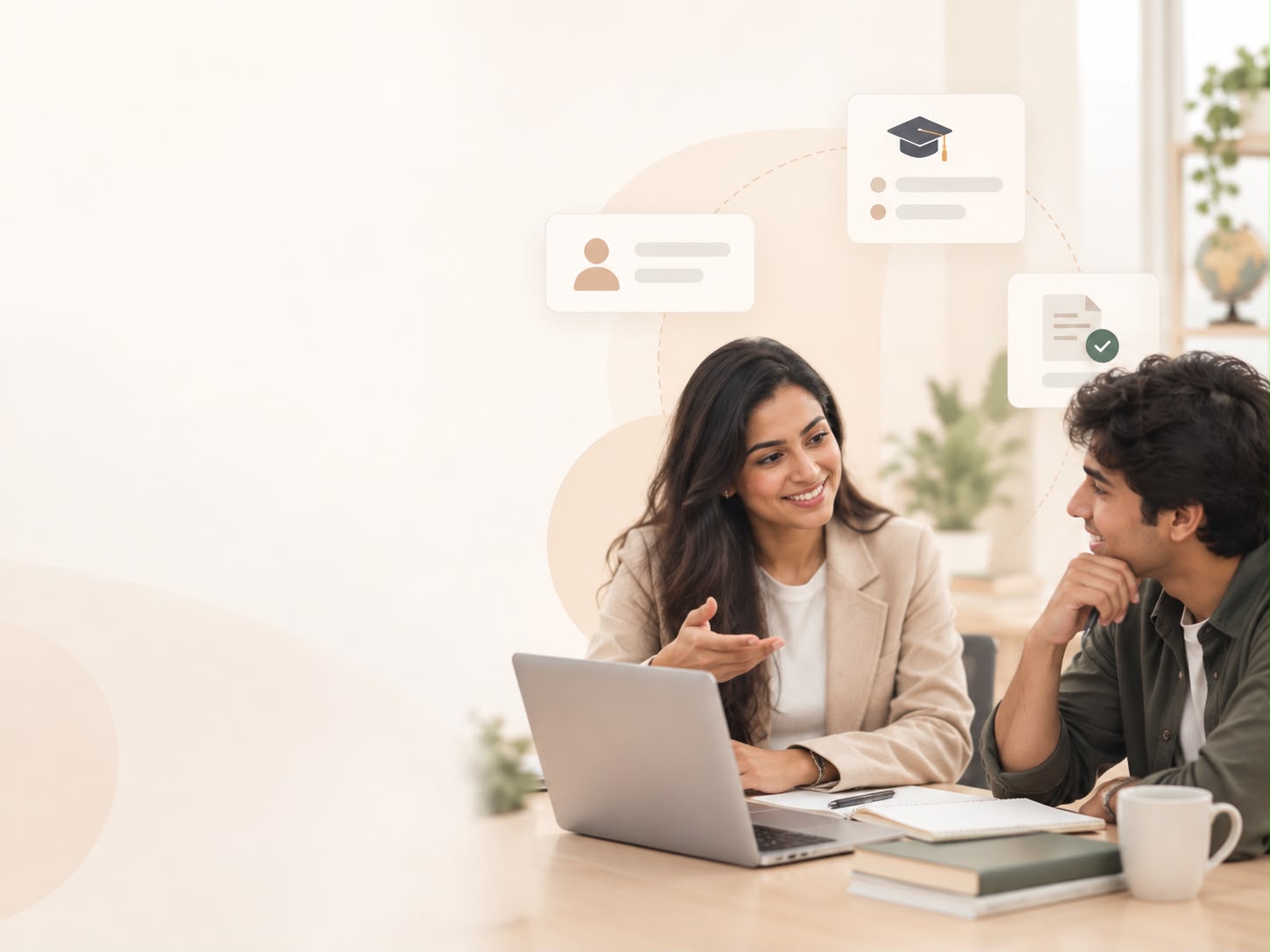 Student planning finance and visa process